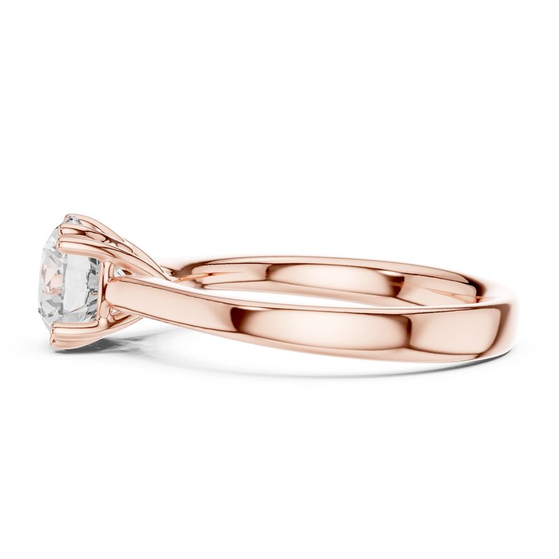 Ladies Ring DDLR-639@7 - Rose Gold - Image