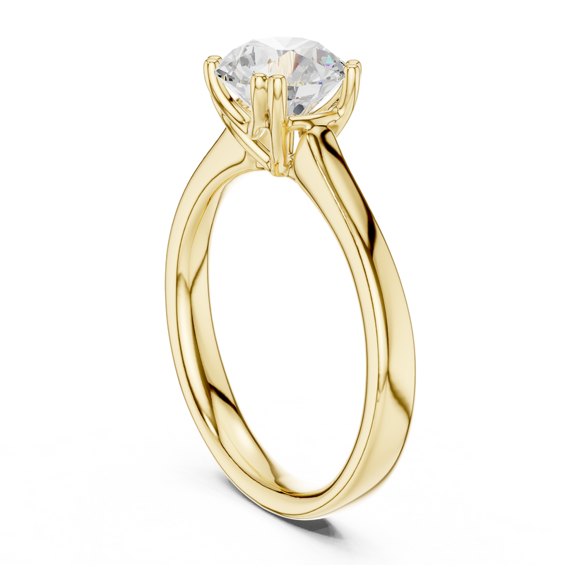 Ladies Ring DDLR-639@7 - Yellow Gold - Image