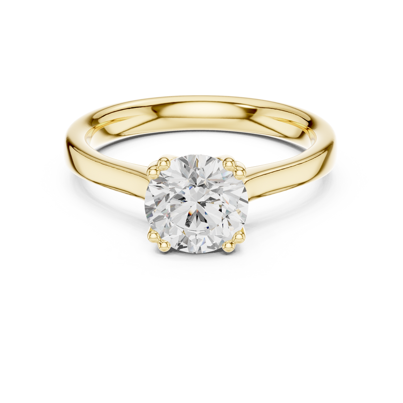 Ladies Ring DDLR-639@7 - Yellow Gold - Image