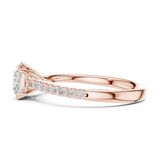 Ladies Ring DDLR-640@7 - Rose Gold - Image