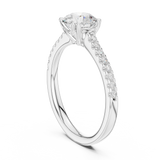 Ladies Ring DDLR-640@7 - White Gold - Image