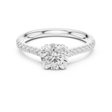 Ladies Ring DDLR-640@7 - White Gold - Image