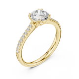 Ladies Ring DDLR-640@7 - Yellow Gold - Image