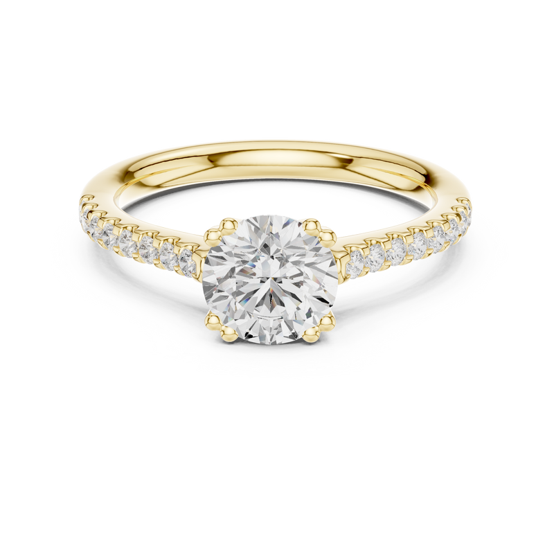 Ladies Ring DDLR-640@7 - Yellow Gold - Image