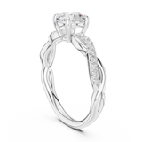 Ladies Ring DDLR-641@7 - White Gold - Image