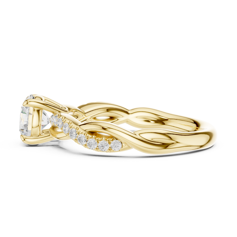 Ladies Ring DDLR-641@7 - Yellow Gold - Image