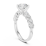 Ladies Ring DDLR-642@7 - White Gold - Image