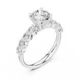 Ladies Ring DDLR-642@7 - White Gold - Image