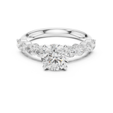 Ladies Ring DDLR-642@7 - White Gold - Image