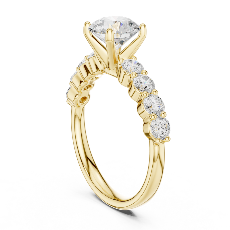 Ladies Ring DDLR-642@7 - Yellow Gold - Image