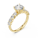 Ladies Ring DDLR-642@7 - Yellow Gold - Image