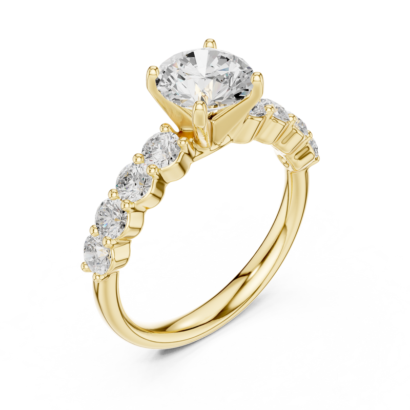 Ladies Ring DDLR-642@7 - Yellow Gold - Image