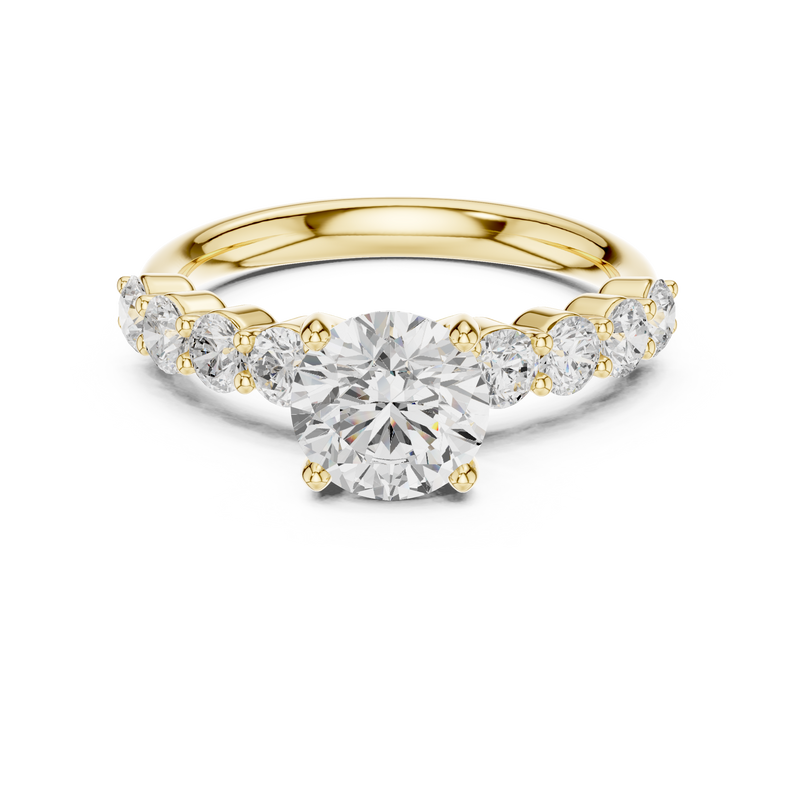 Ladies Ring DDLR-642@7 - Yellow Gold - Image