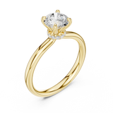 Ladies Ring DDLR-644@7 - Yellow Gold - Image