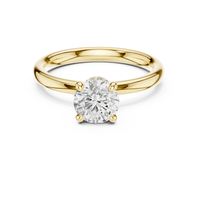Ladies Ring DDLR-644@7 - Yellow Gold - Image