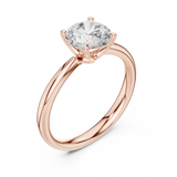 Ladies Ring DDLR-645@7 - Rose Gold - Image