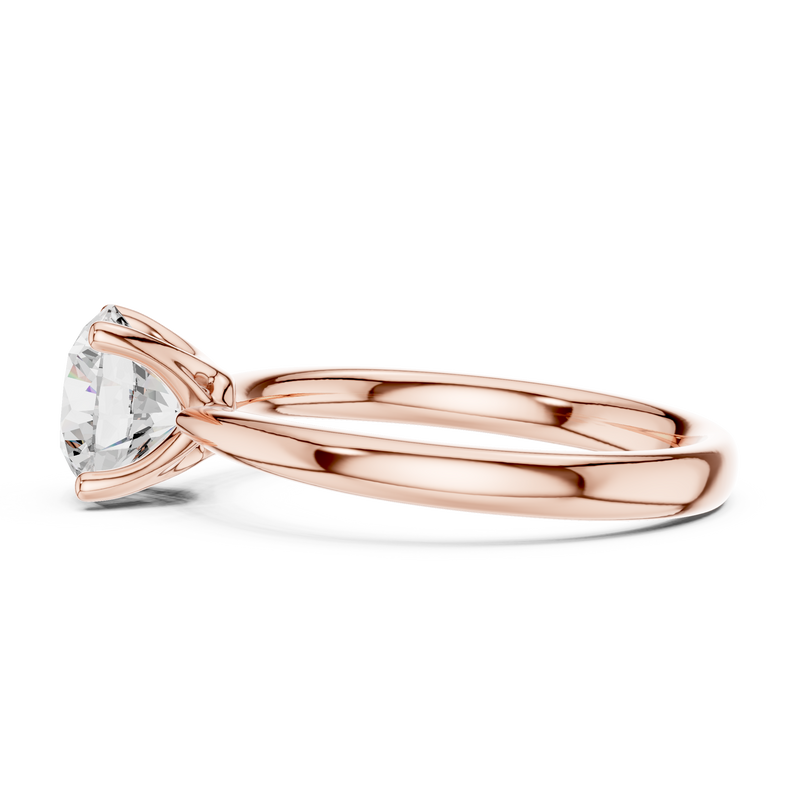 Ladies Ring DDLR-645@7 - Rose Gold - Image