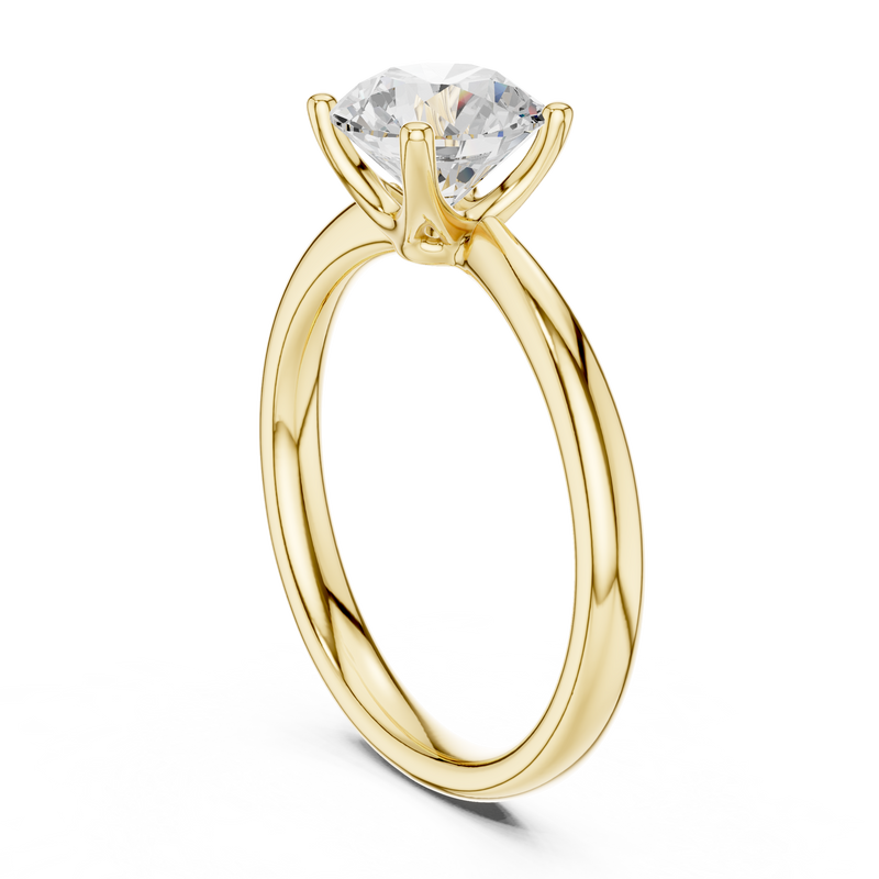 Ladies Ring DDLR-645@7 - Yellow Gold - Image