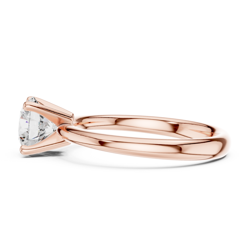 Ladies Ring DDLR-646@7 - Rose Gold - Image