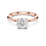 Ladies Ring DDLR-646@7 - Rose Gold - Image