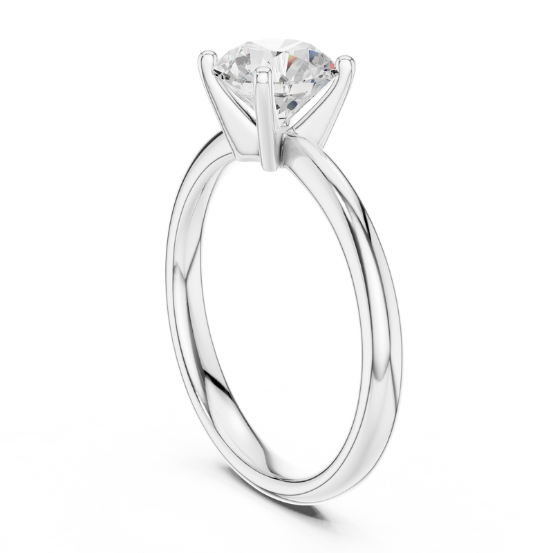 Ladies Ring DDLR-646@7 - White Gold - Image