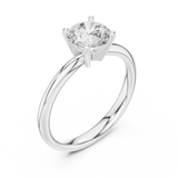 Ladies Ring DDLR-646@7 - White Gold - Image