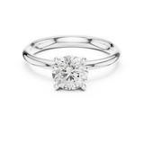 Ladies Ring DDLR-646@7 - White Gold - Image