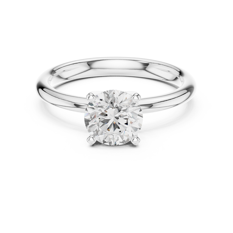 Ladies Ring DDLR-646@7 - White Gold - Image