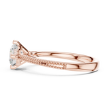 Ladies Ring DDLR-647@7 - Rose Gold - Image