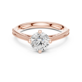 Ladies Ring DDLR-647@7 - Rose Gold - Image