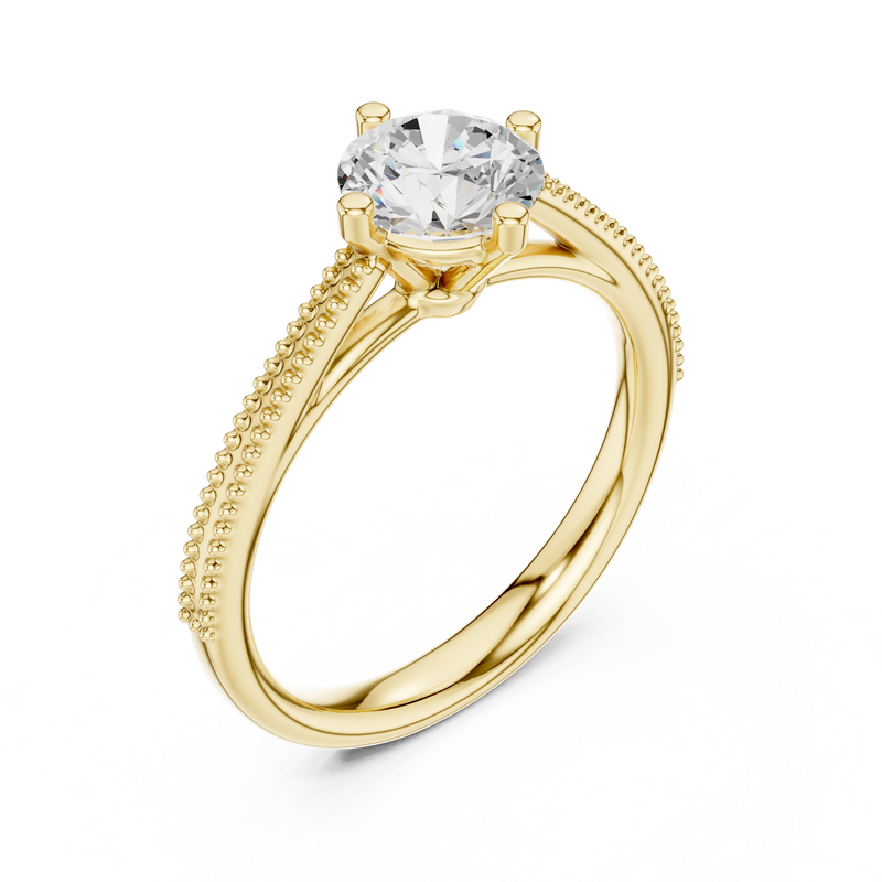 Ladies Ring DDLR-647@7 - Yellow Gold - Image