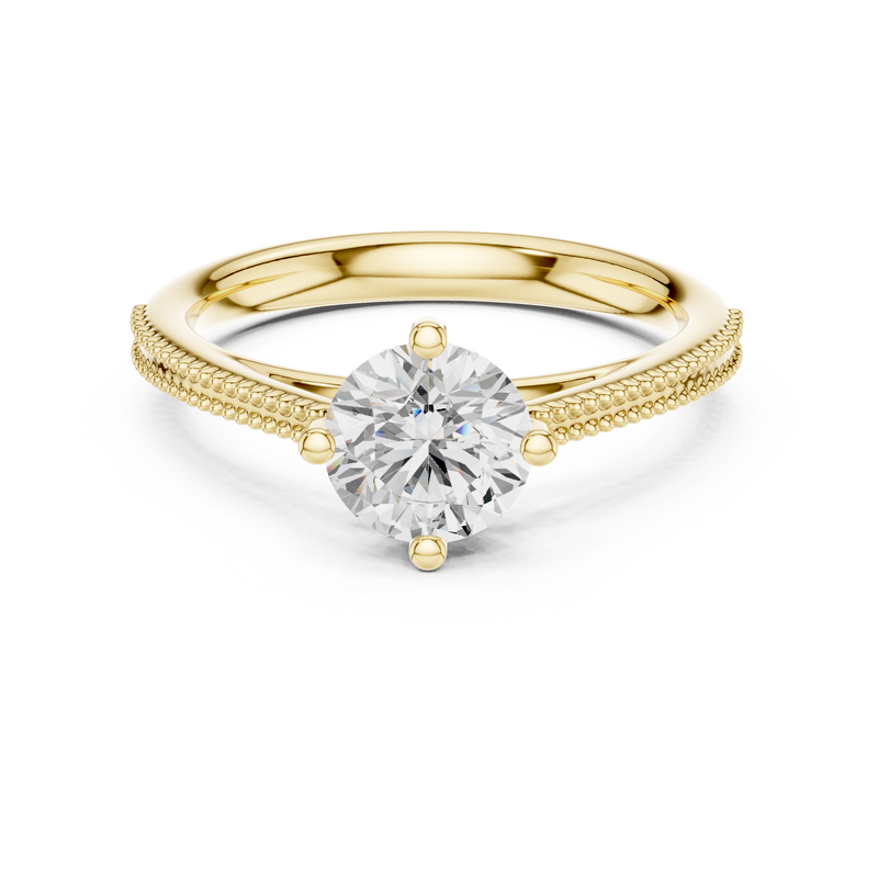 Ladies Ring DDLR-647@7 - Yellow Gold - Image