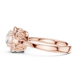 Ladies Ring DDLR-649@7 - Rose Gold - Image
