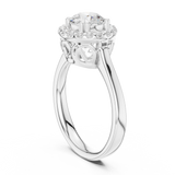 Ladies Ring DDLR-649@7 - White Gold - Image