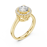 Ladies Ring DDLR-649@7 - Yellow Gold - Image