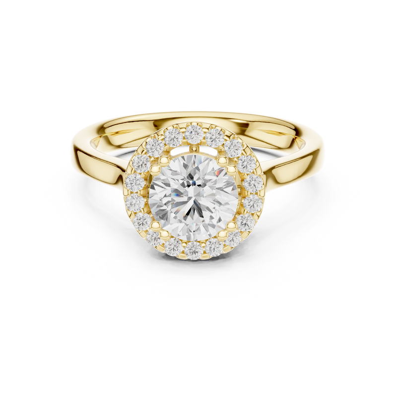 Ladies Ring DDLR-649@7 - Yellow Gold - Image