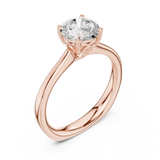 Ladies Ring DDLR-650@7 - Rose Gold - Image