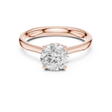Ladies Ring DDLR-650@7 - Rose Gold - Image