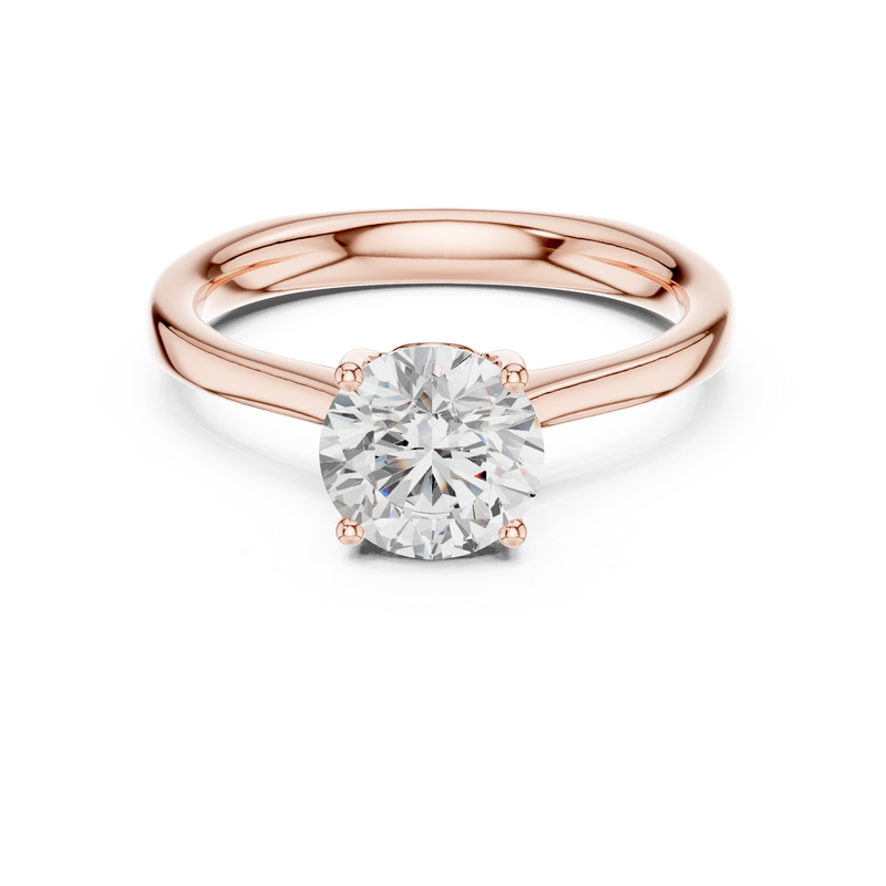 Ladies Ring DDLR-650@7 - Rose Gold - Image