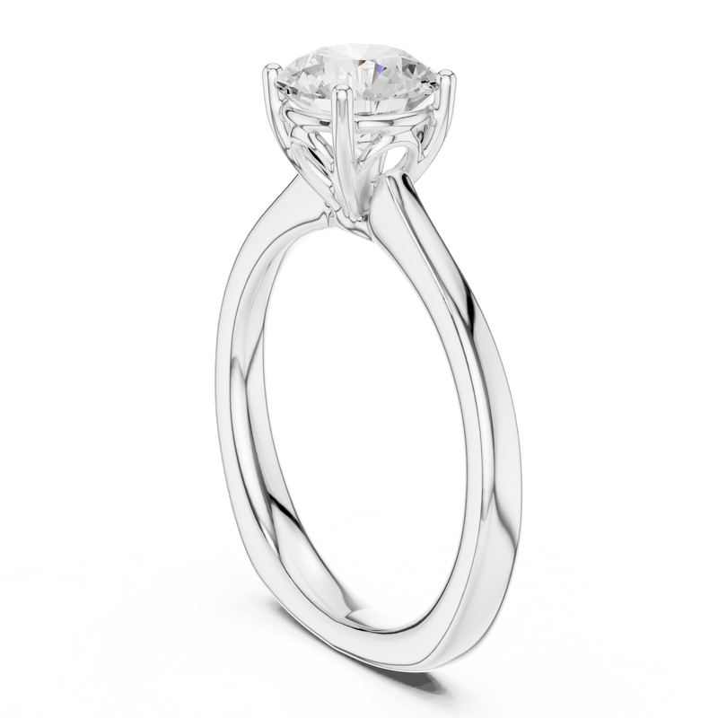 Ladies Ring DDLR-650@7 - White Gold - Image