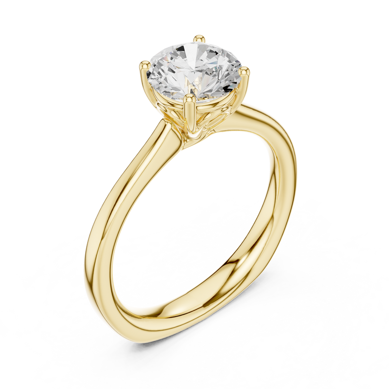 Ladies Ring DDLR-650@7 - Yellow Gold - Image