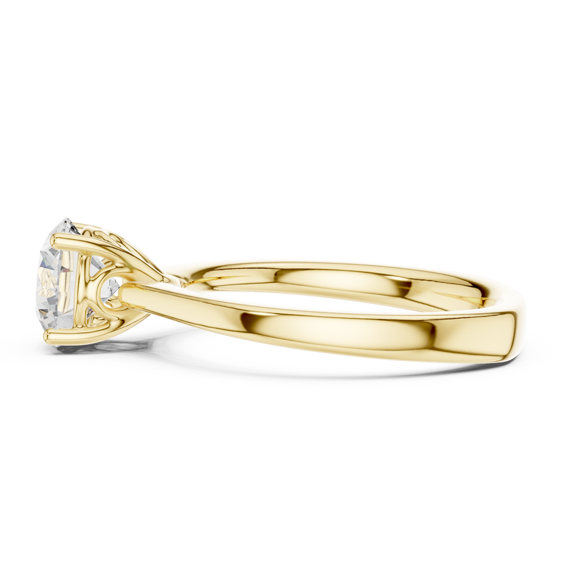 Ladies Ring DDLR-650@7 - Yellow Gold - Image