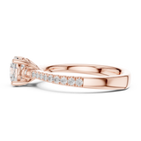 Ladies Ring DDLR-651@7 - Rose Gold - Image