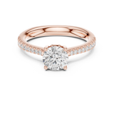 Ladies Ring DDLR-651@7 - Rose Gold - Image