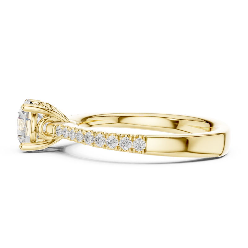 Ladies Ring DDLR-651@7 - Yellow Gold - Image