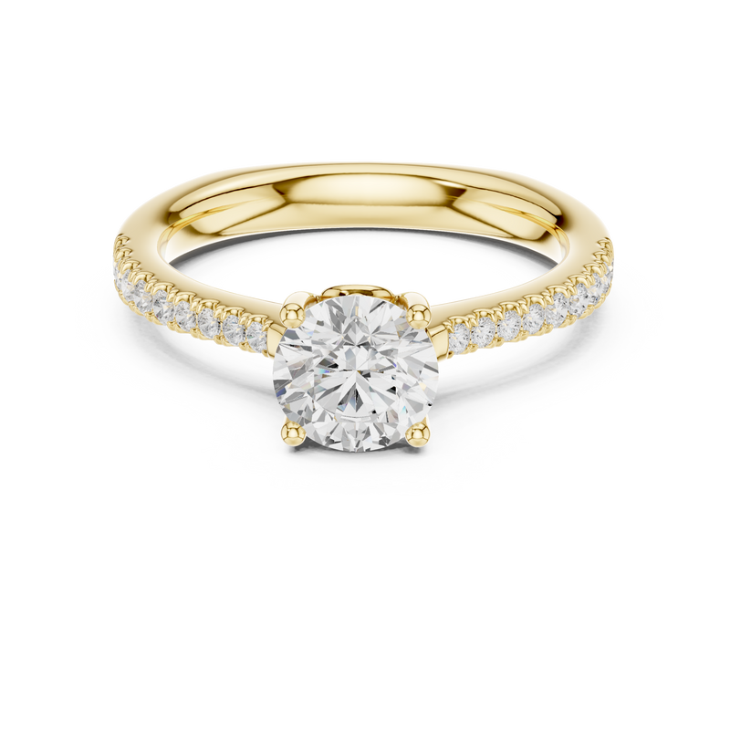 Ladies Ring DDLR-651@7 - Yellow Gold - Image