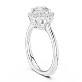 Ladies Ring DDLR-652@7 - White Gold - Image