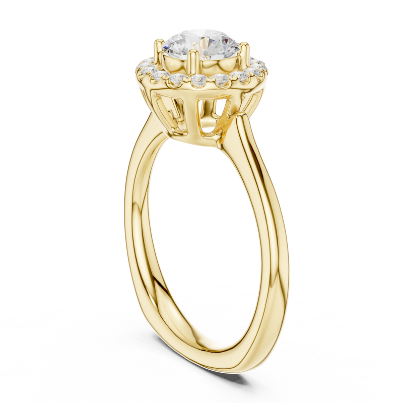 Ladies Ring DDLR-652@7 - Yellow Gold - Image