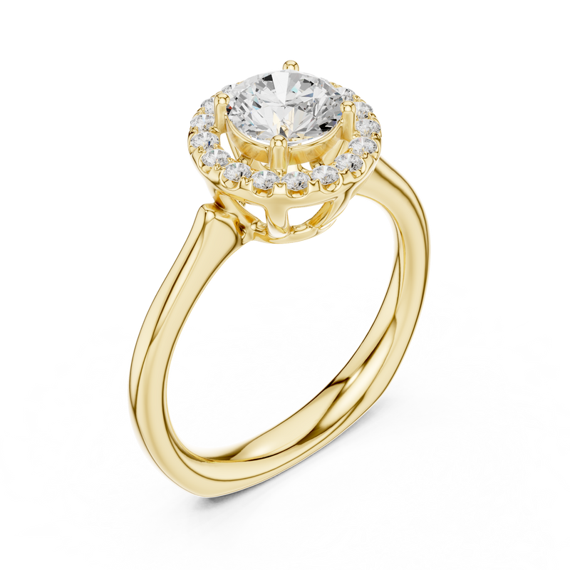 Ladies Ring DDLR-652@7 - Yellow Gold - Image