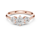 Ladies Ring DDLR-653@7 - Rose Gold - Image